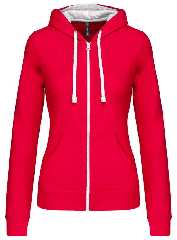 The Cherry Dots Hoodie Getailleerd